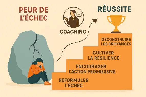 Coaching peur de l'échec - Feedback - opportunité de progresser