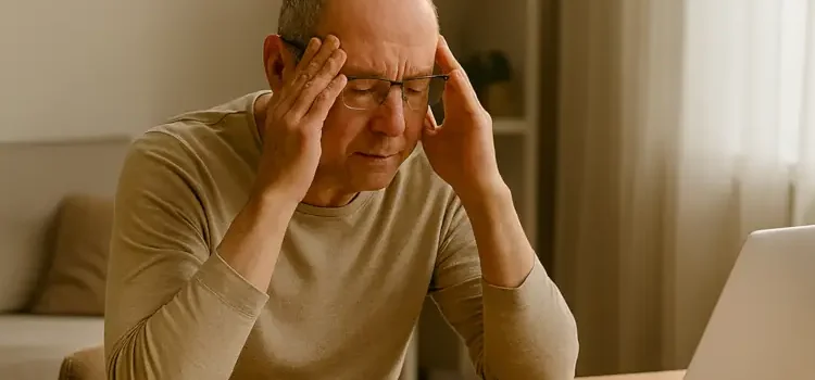 Stress : comprendre les causes, reconnaître les symptômes et agir Stress au travail : personne la tête dans les mains, symbole de surcharge mentale et besoin de gestion du stress.