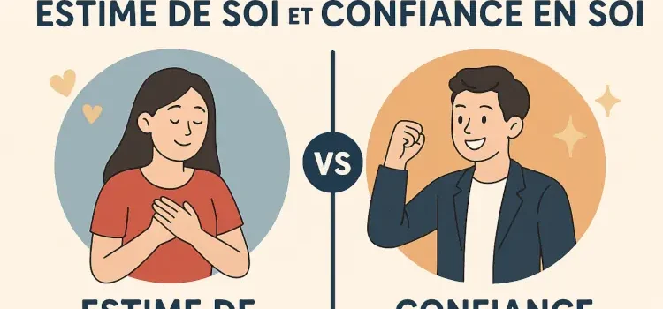 Estime de soi versus confiance en soi
